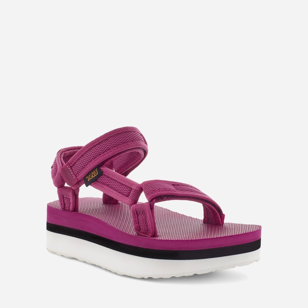 Teva Flatform Universal Mesh Print Women's Sandals South Africa - VEJ320495